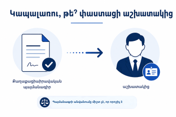 Երբ քաղ իրավական պայմանագրի կողմը իրականում սկսում է նմանվել աշխատողի, թաքնված ռիսկեր հայկական բիզնեսի համար